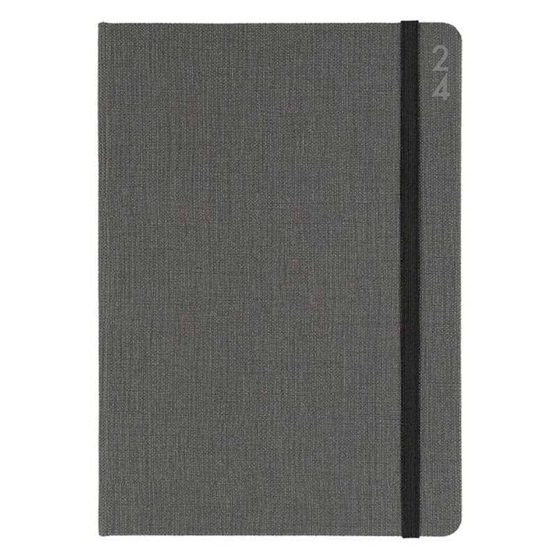 Debden Designer Textured Fabric A5 WTV 2024 Journal