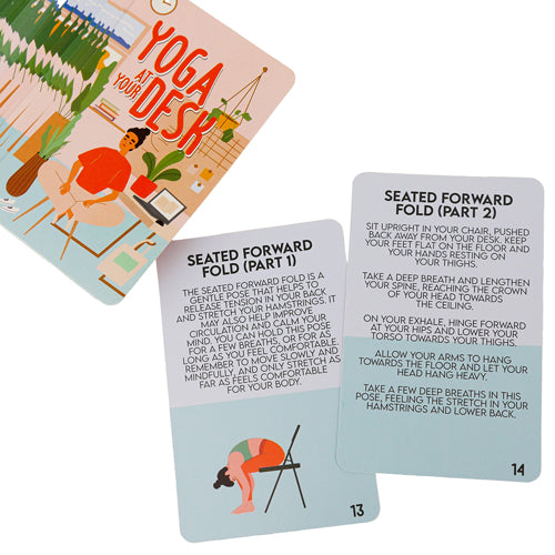 Gift Republic Yoga At Your Desk Card Packs