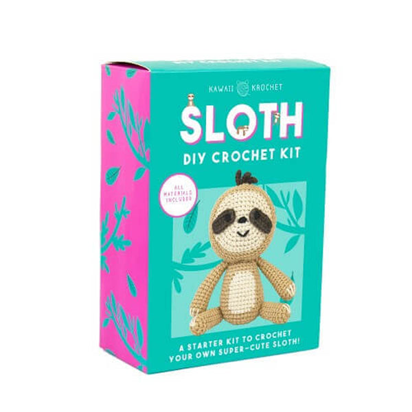 Gift Republic Sloth DIY Crochet Kit