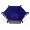 MDG Velvet Fold Up Hexagon Dice Tray