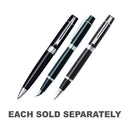300 Glossy Black/Chrome Plated Pen