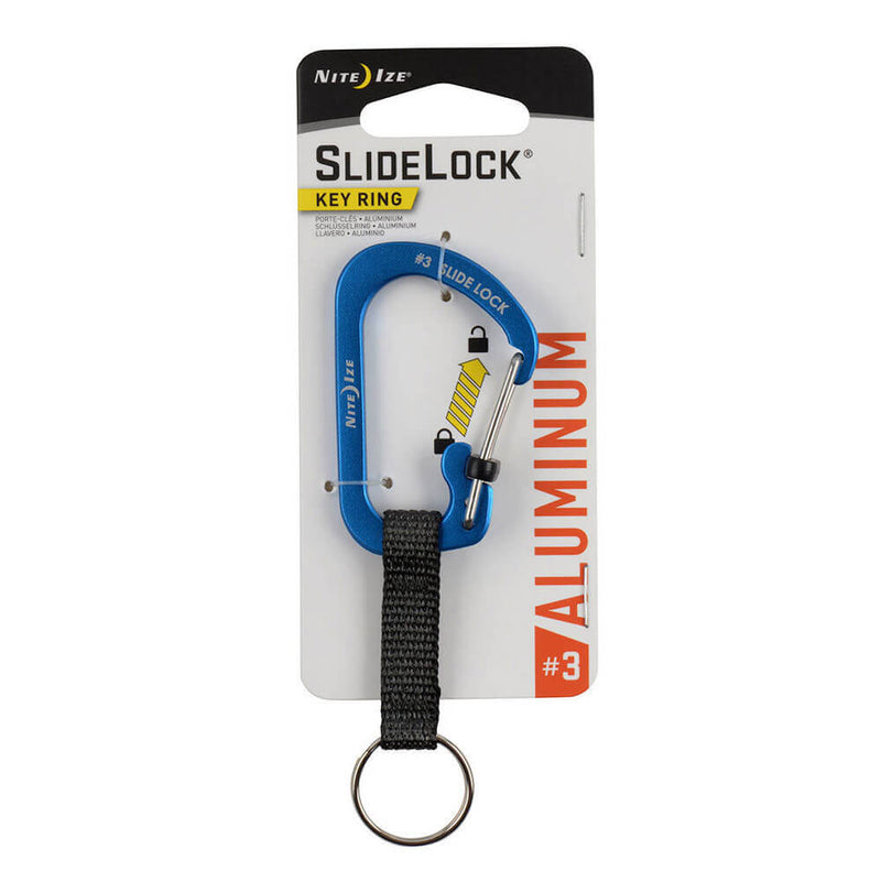 Porte-clés SlideLock Aluminium
