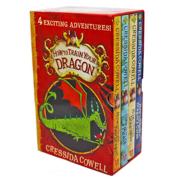 How To Train Your Dragon Books 1-4