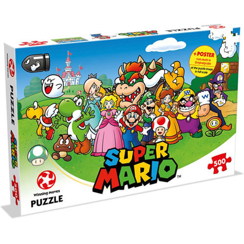 Super Mario 500 Piece Jigsaw Puzzle