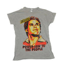 Dexter Power-Saw Grey Marle Damen T-Shirt