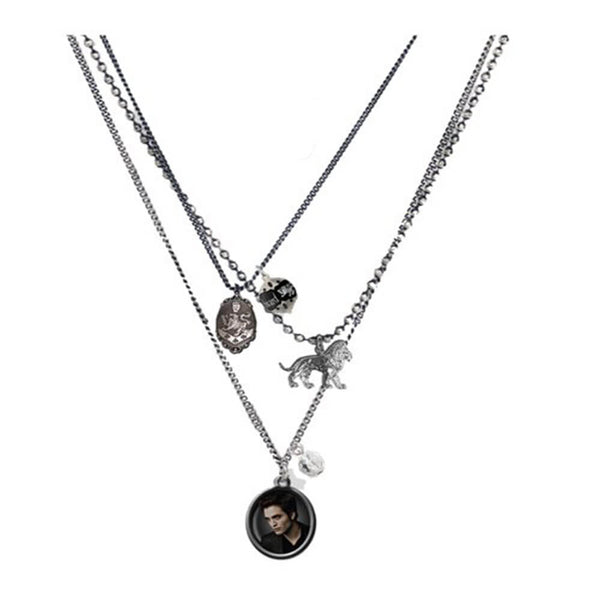 Twilight New Moon Jewellery Charm Necklace Trip Chn (Edward)