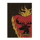 Game of Thrones Card Sleeve Flaming Heart 50 Count
