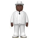 Notorious BIG Biggie Costume Blanc Vinyle Or