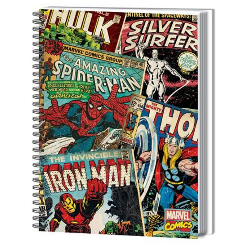 Marvel-Comics-Montage-Notizbuch