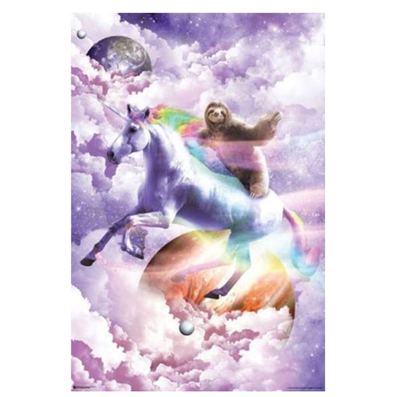 Zufälliges Galaxie-Poster