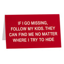 Say What Schreibtischschild groß