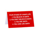 Say What Schreibtischschild groß