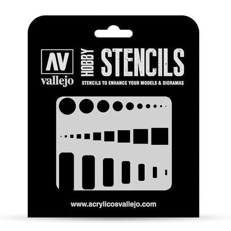 Marquages ​​aériens Vallejo Stencils