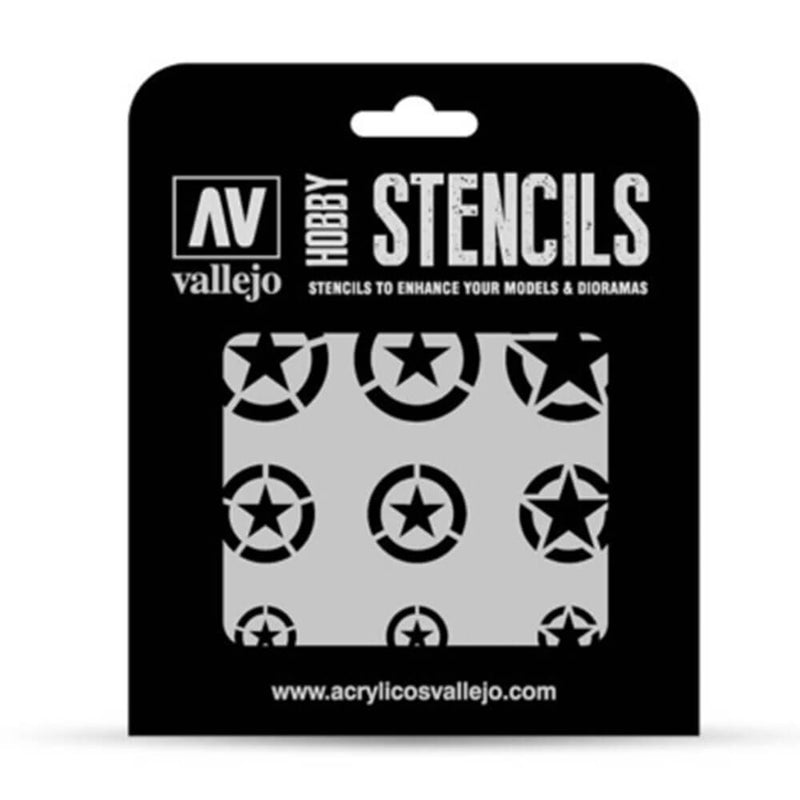 Marquages ​​aériens Vallejo Stencils