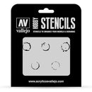 Vallejo Stencils Marquages ​​AFV