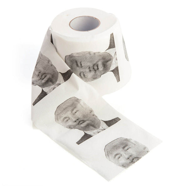 President Donald Trump Dump Toilet Paper