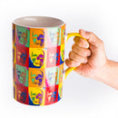 Super Giant Skull Pop Art Mug