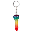 Rainbow Willy Keychain