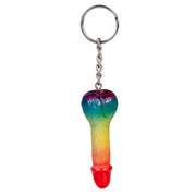 Rainbow Willy Keychain