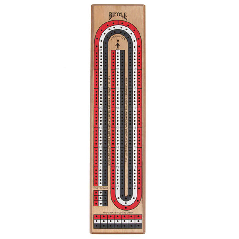 Bicycle Playing Cards 3-Track Cribbage Board