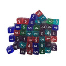 Chessex Big Bag mit durchsichtigen Würfeln