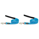 Star Dog Lead (Turquoise)