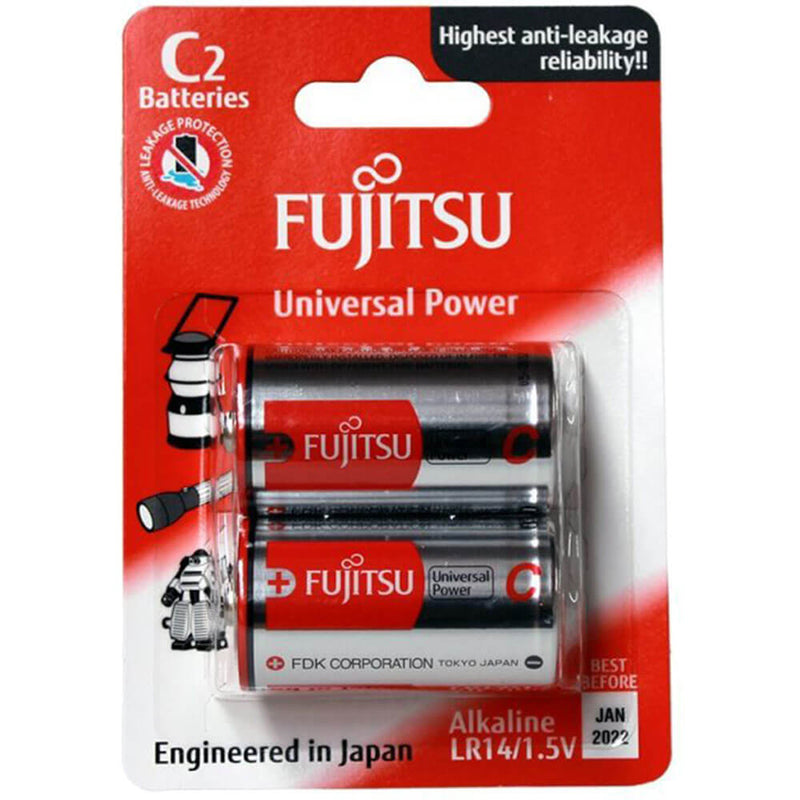 Fujitsu Alkaline Blister Universal Power (2er Pack)