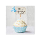 Paw Cupcake Lunch Napkin 33 cm (20pk)