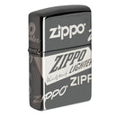  Zippo Black Ice Design Feuerzeug