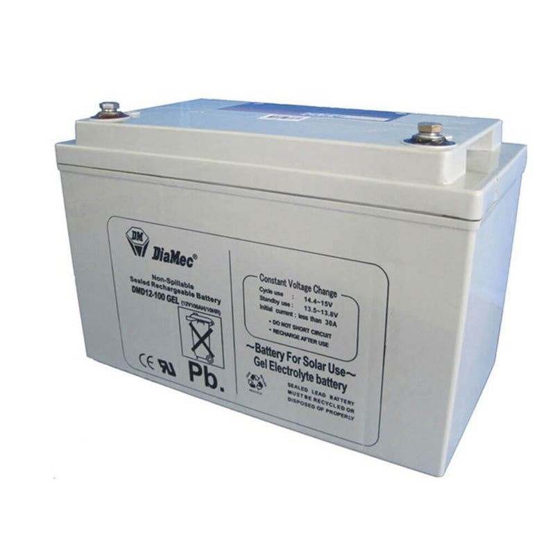 12V Deep Cycle SLA Gel Btry pour installation solaire