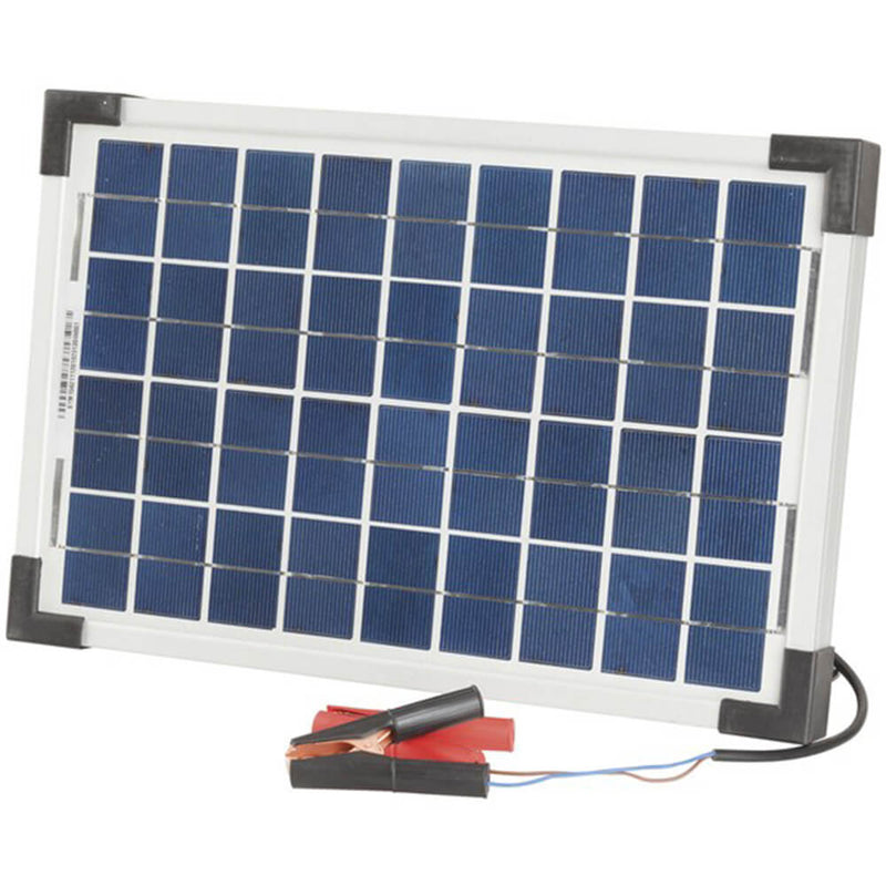 Panneau Solaire Monocristallin 12V avec Clips/Plomb
