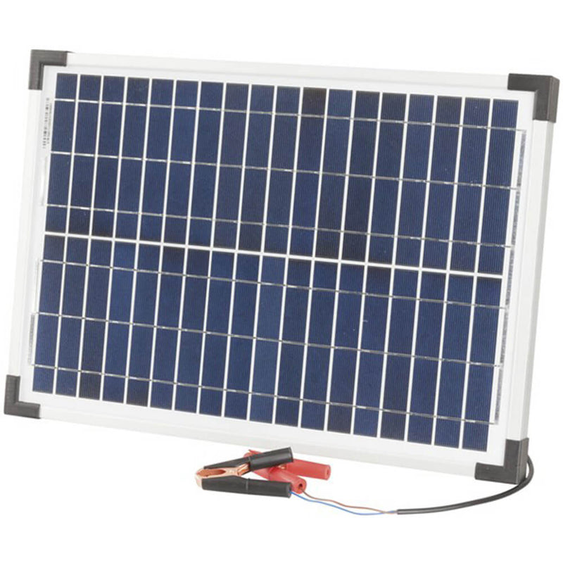 Panneau Solaire Monocristallin 12V avec Clips/Plomb