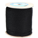 Corde Polyester Noir Rouleau 100m