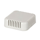 Graue, belüftete ABS-Gehäusebox