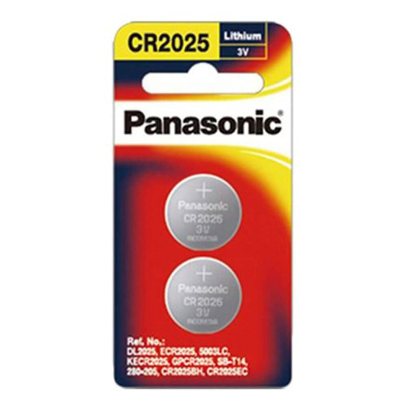 Lot de 2 piles bouton au lithium Panasonic 3 V