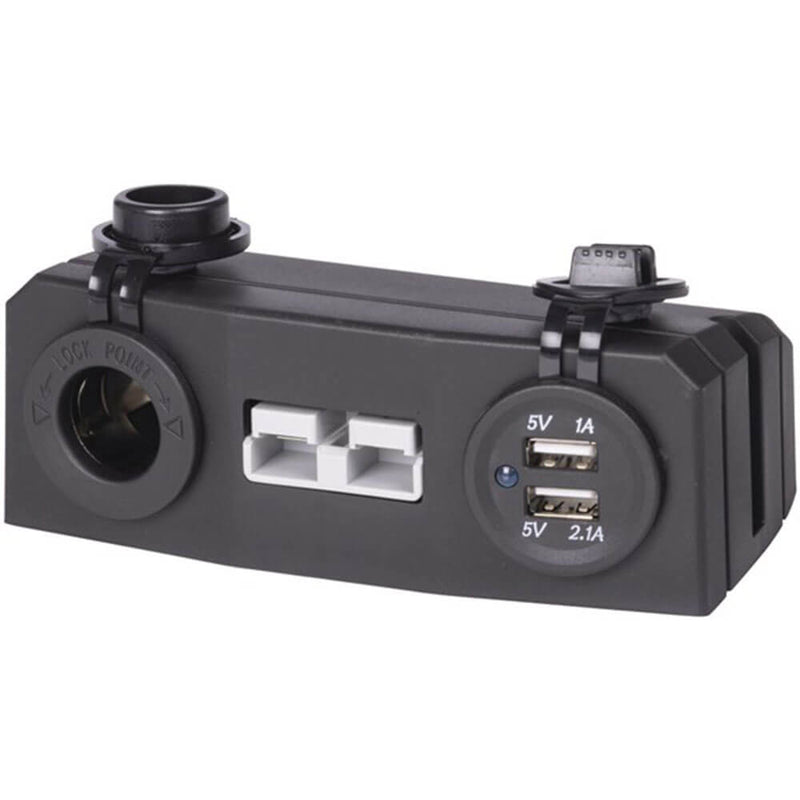 Connecteur USB et Anderson à montage en surface