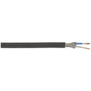 Screened Professional Microphone Cable Black (100m)