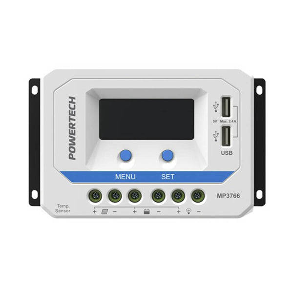 Powertech PWM Solar Charge Controller with LCD display