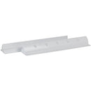 Paire de supports de montage pour panneau solaire ABS (blanc)
