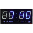 Multifunctional LED Wall Clock (Black)