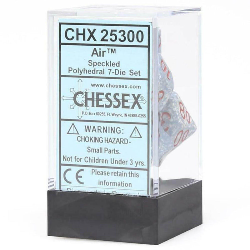 D7 Die Set Würfel gesprenkelt Poly (7 Würfel)