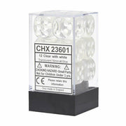 D6 Dés Translucide 16mm (12 Dés)