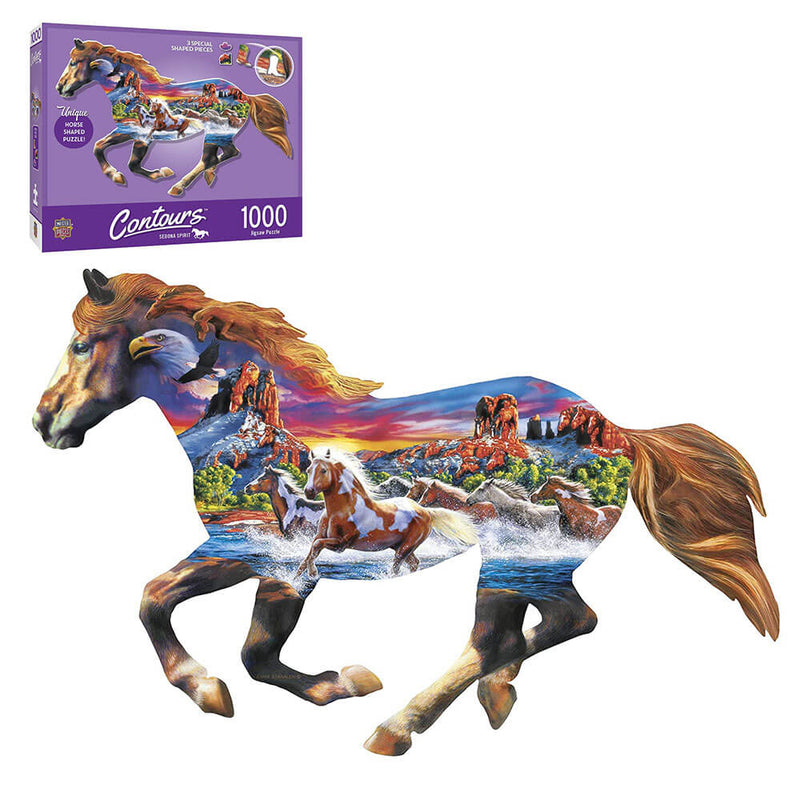 MP Contours Formpuzzle (1000 Teile)