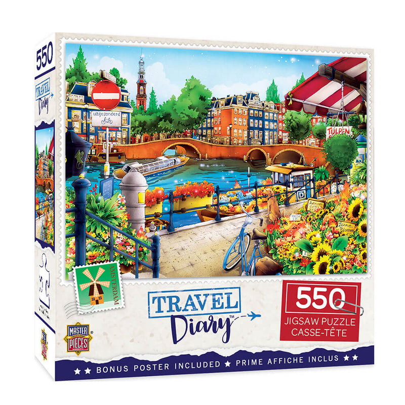 Puzzle journal de voyage MP (550pcs)
