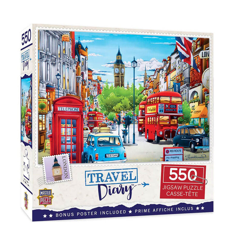 Puzzle journal de voyage MP (550pcs)