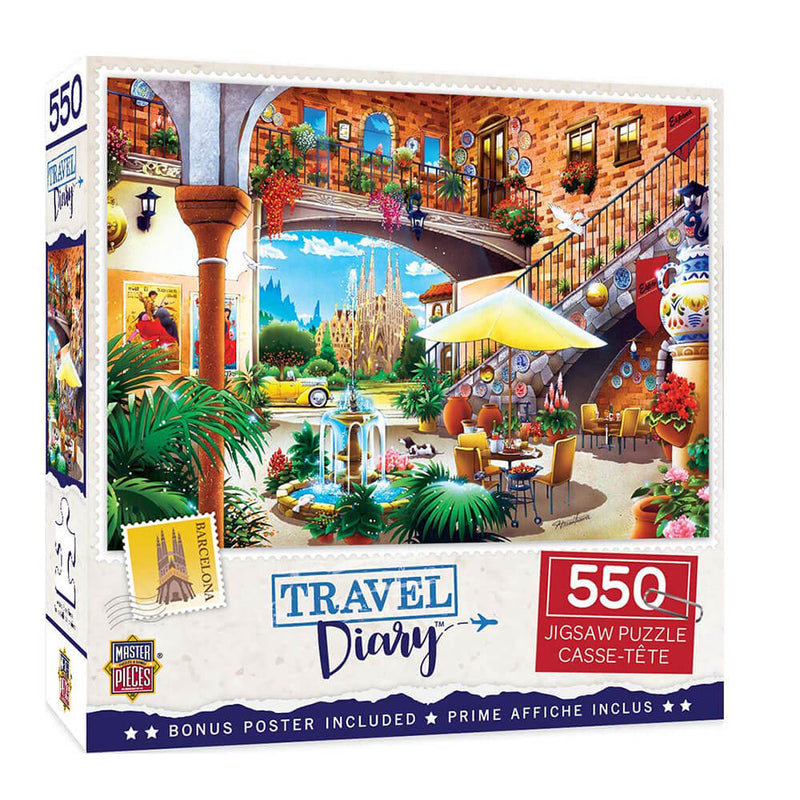 Puzzle journal de voyage MP (550pcs)