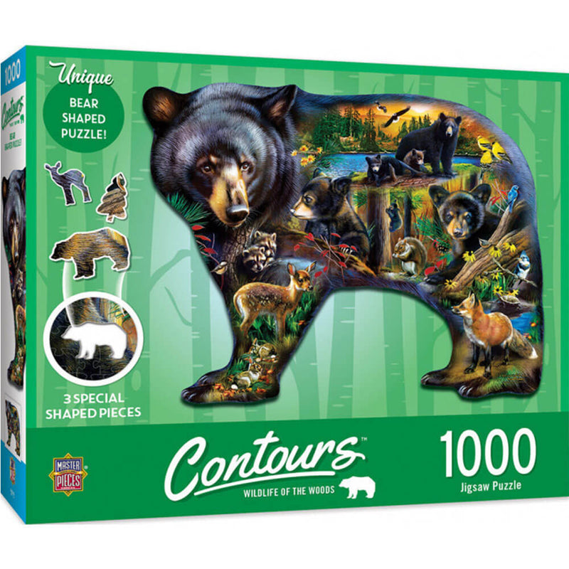 MasterPieces Puzzle 1000 pièces en forme de contours