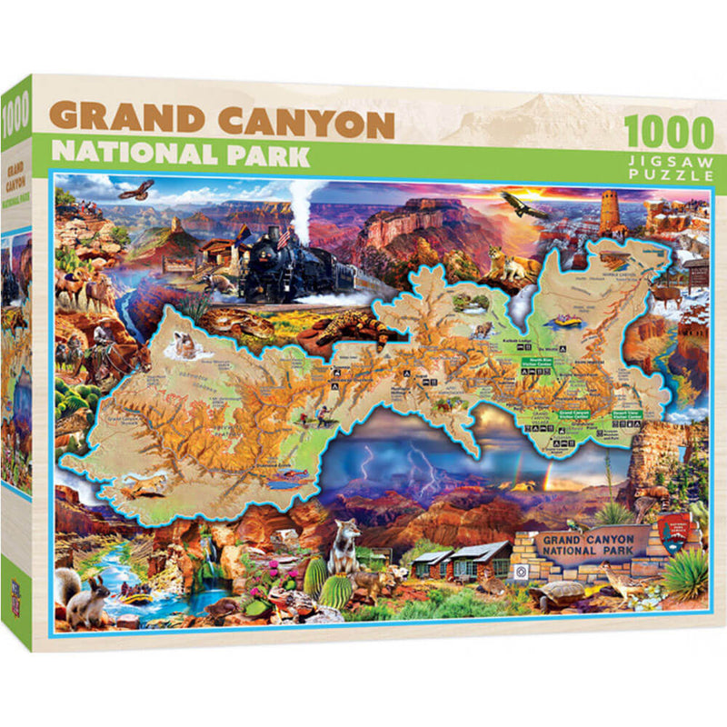 MasterPieces Nationalpark-Puzzle mit 1000 Teilen