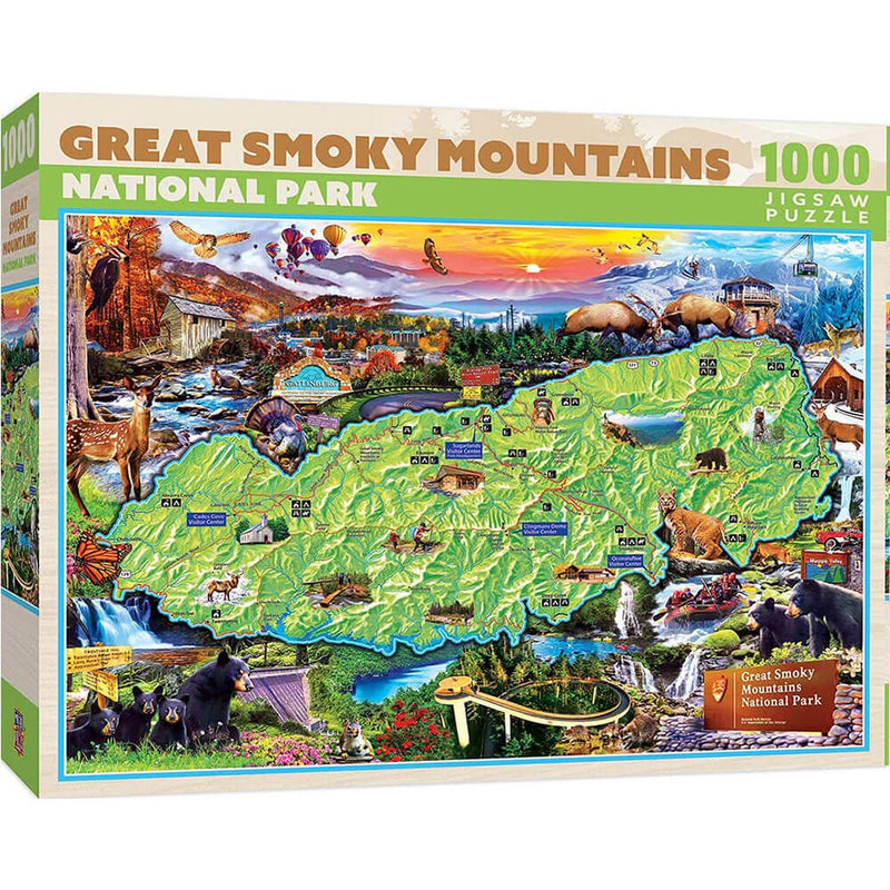 MasterPieces Nationalpark-Puzzle mit 1000 Teilen