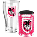 NRL Heritage Pint Glass &amp; Can Cooler Pack